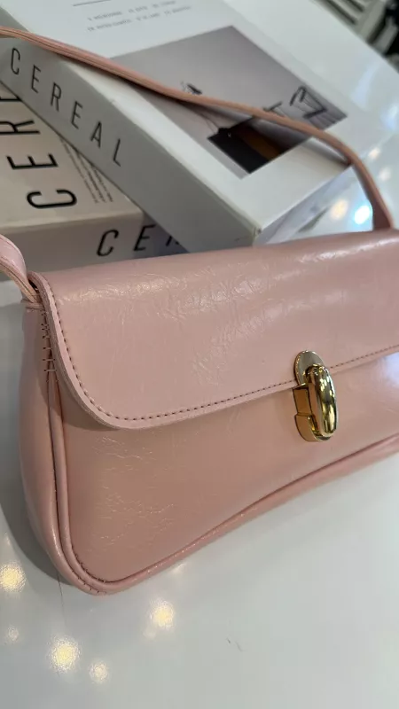 Pembe Baget Çanta