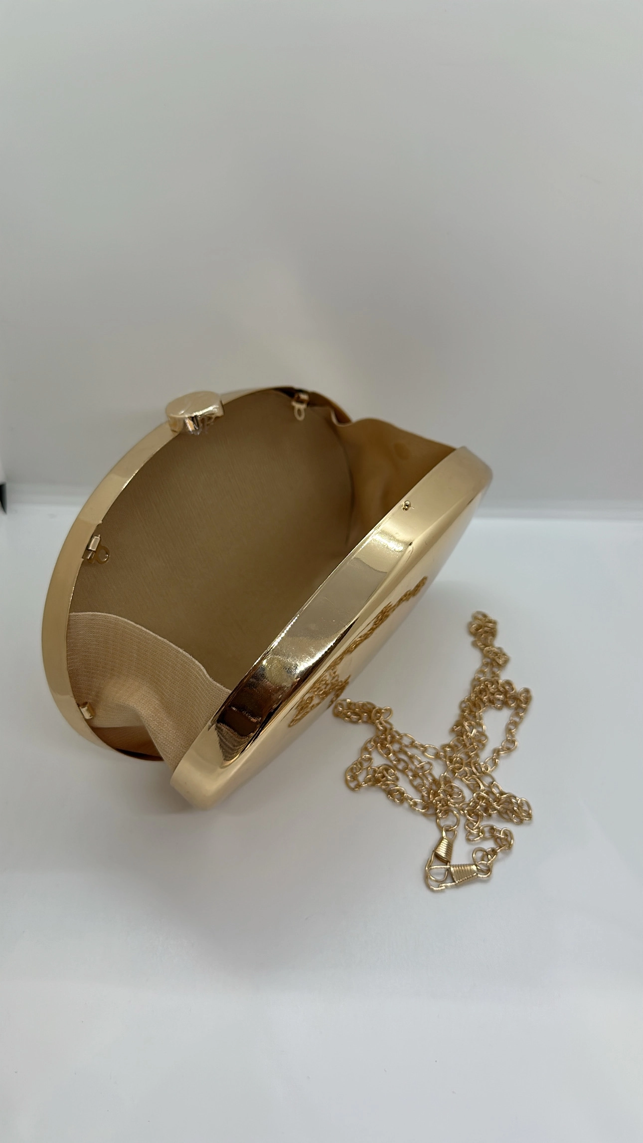 Gold Metal Çanta