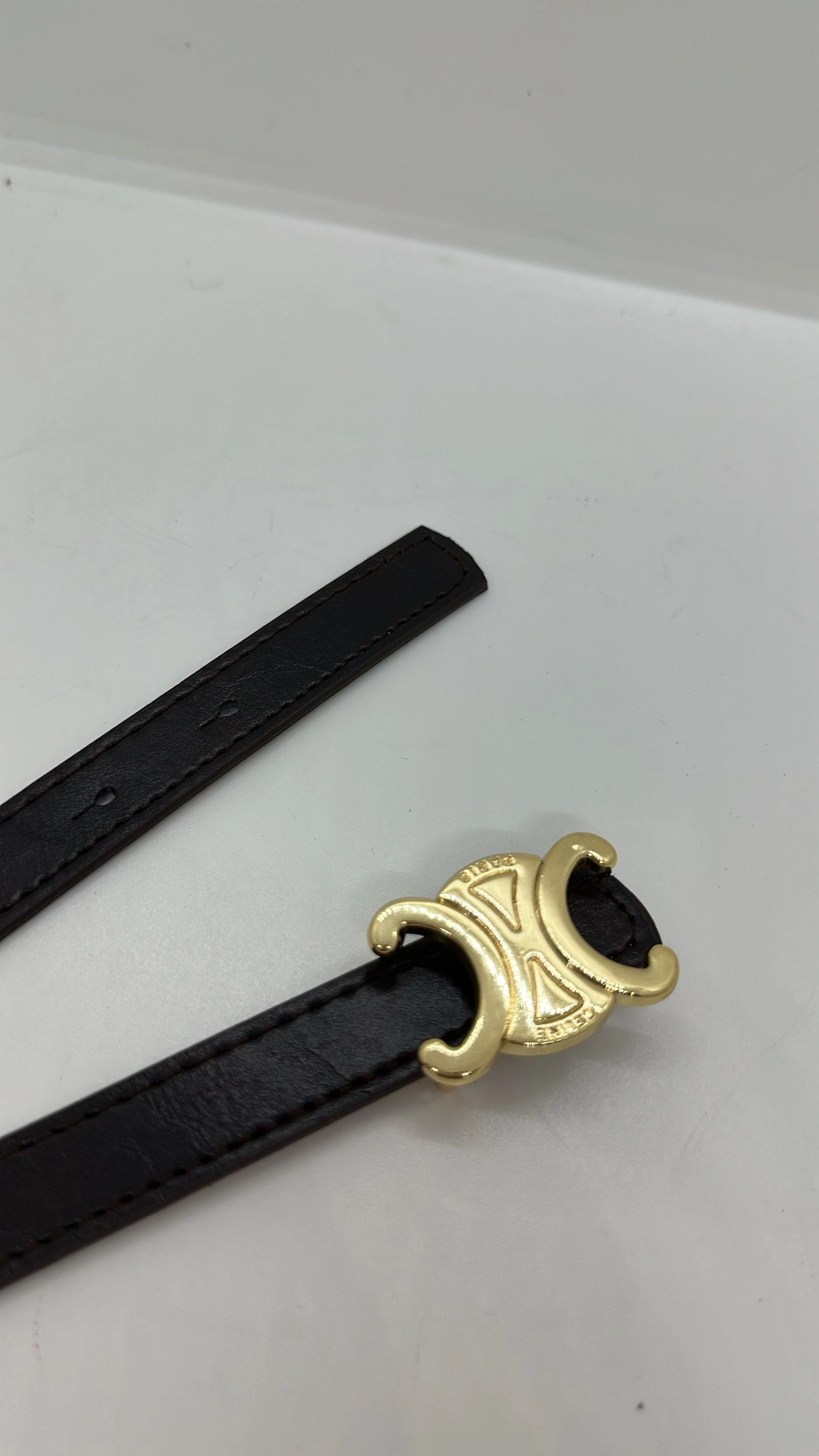 Siyah Gold Tokalı Kemer 