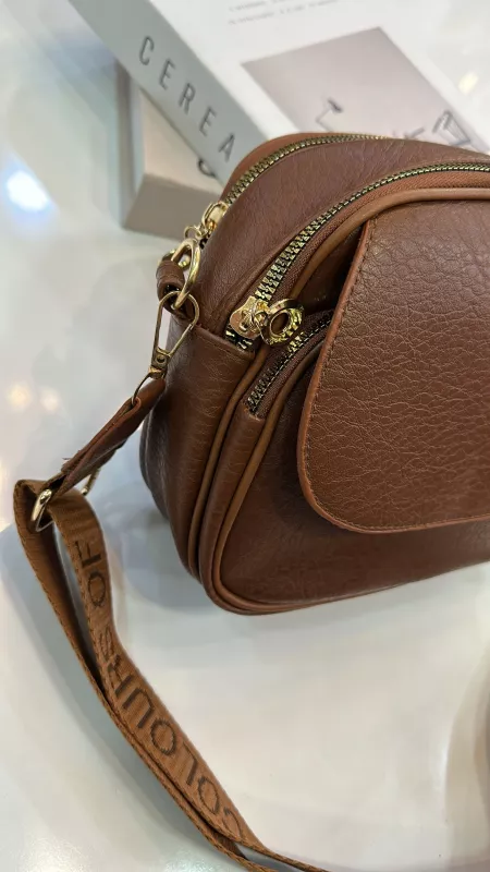 Taba Yumuşak Deri Çanta