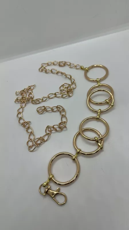Gold Zincir Halka Kemer 