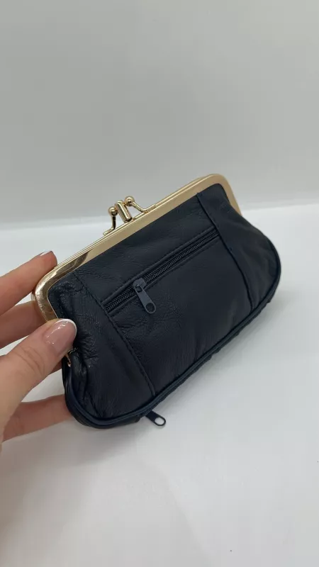 Lacivert Cüzdan Çanta Model 