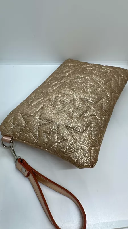 Rose Gold Yıldız Detaylı Çanta