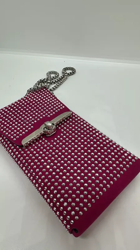 Pembe Gümüş Detaylı Çanta