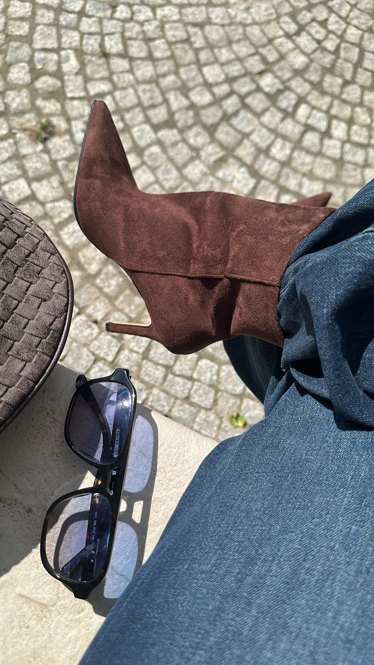 Acı Kahve Süet Bootie