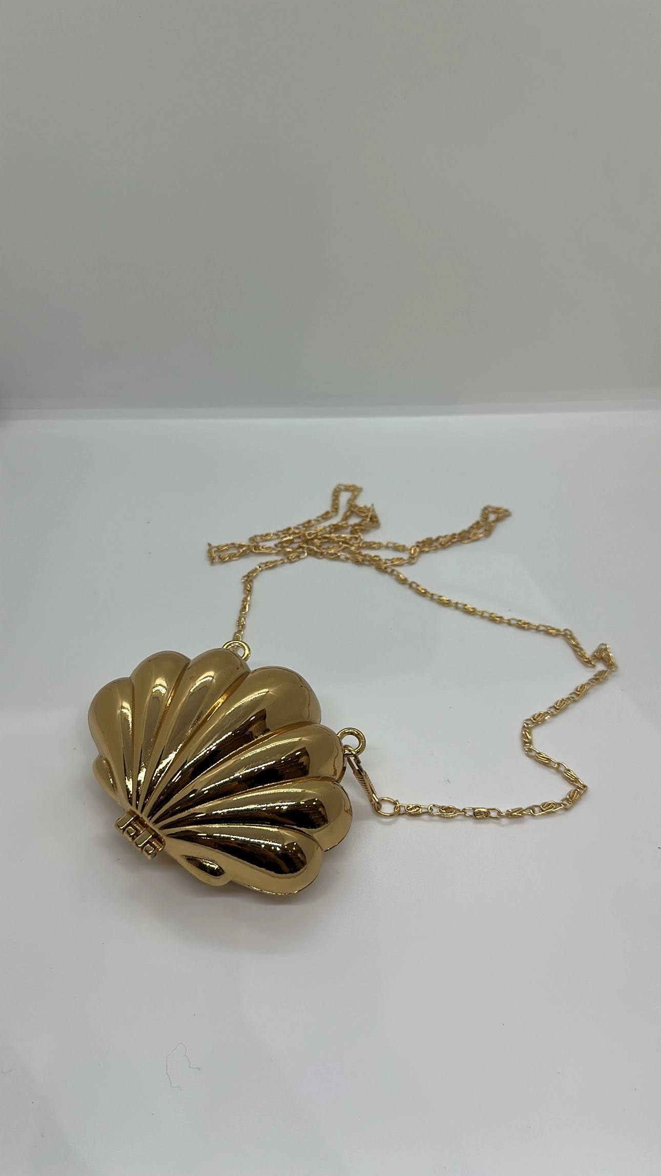Gold Mini Metal Çanta