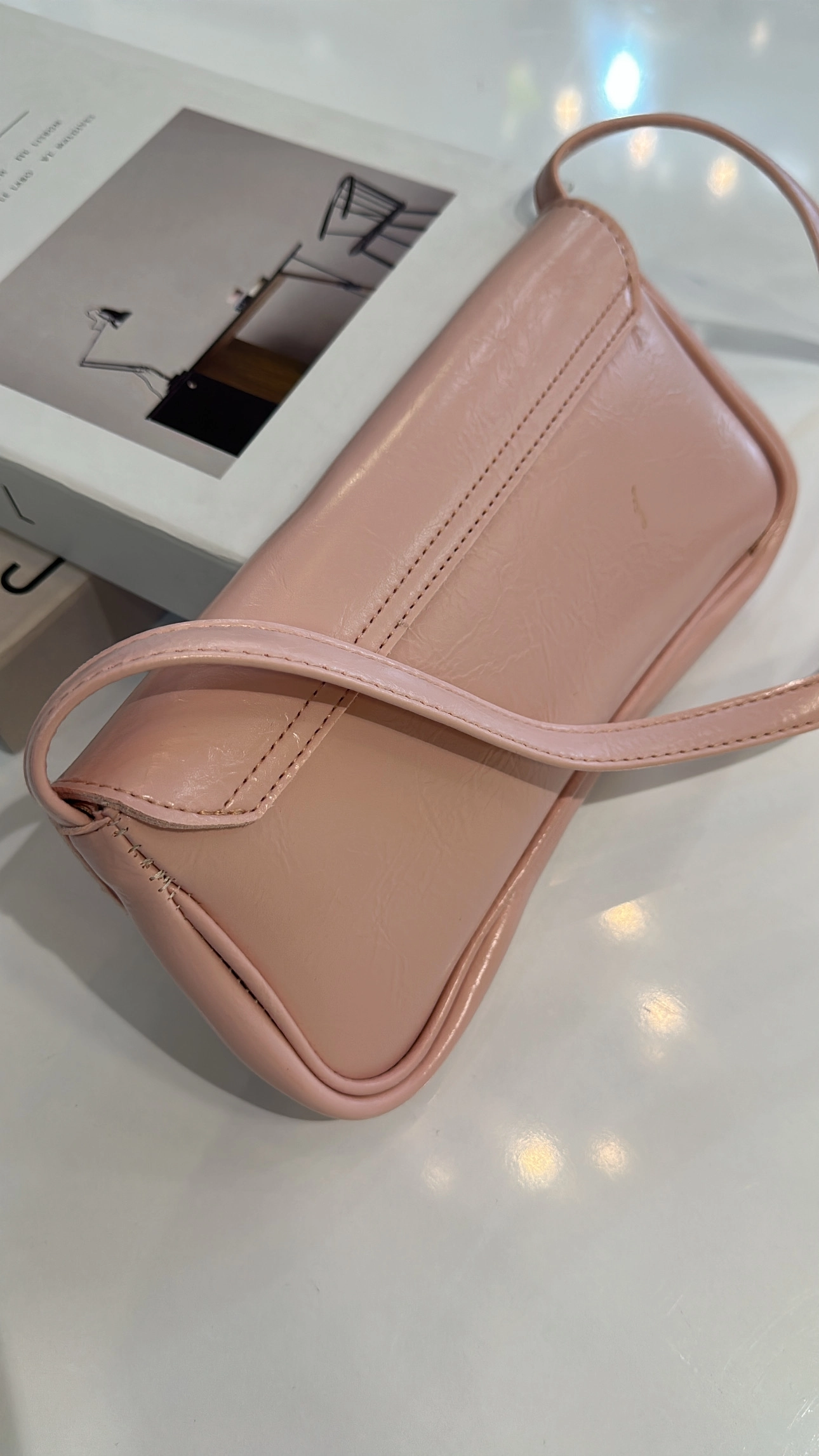 Pembe Baget Çanta