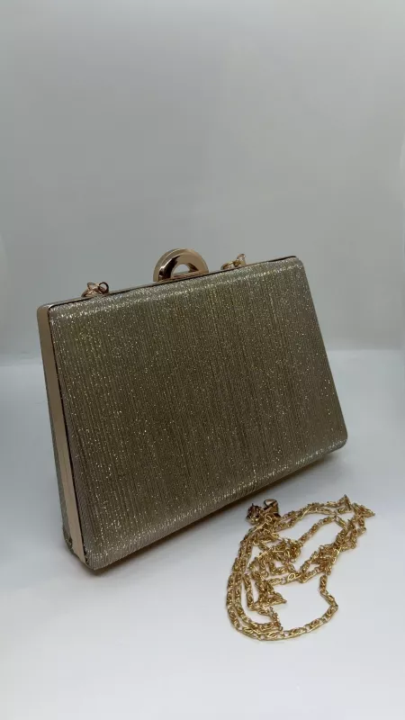 Gold Abiye Çantası 