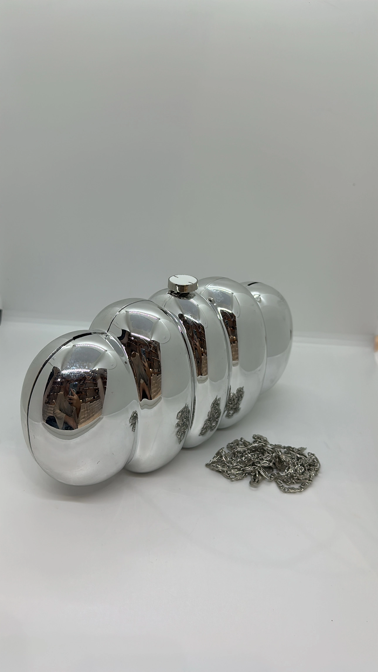 Gümüş Metal Çanta