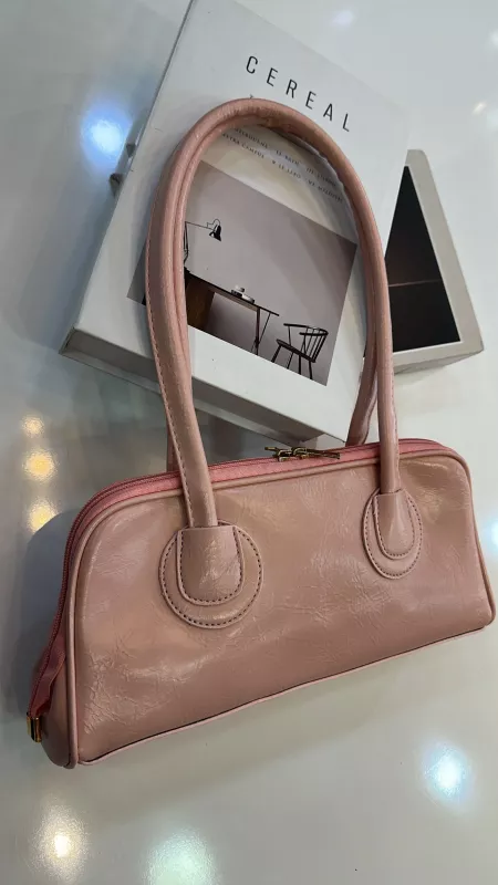 Pembe Baget Çanta