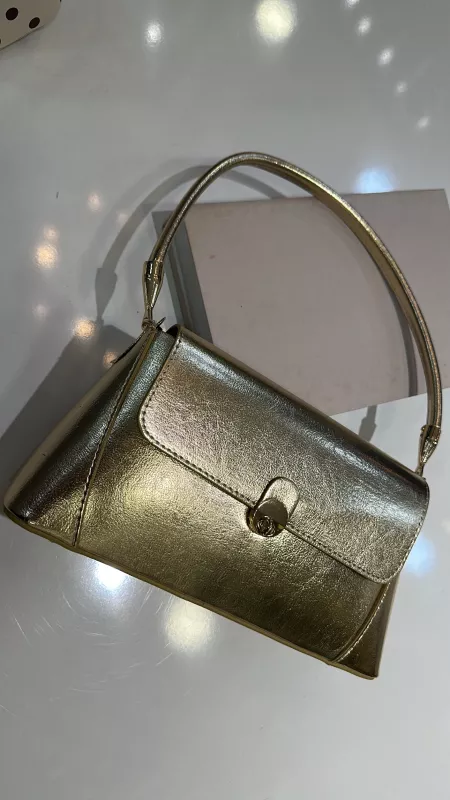 Gold Baget Çanta