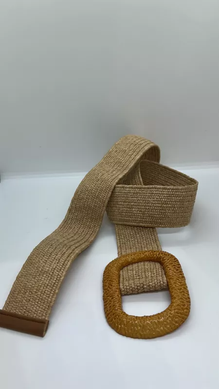 Hasır Tokalı Kemer