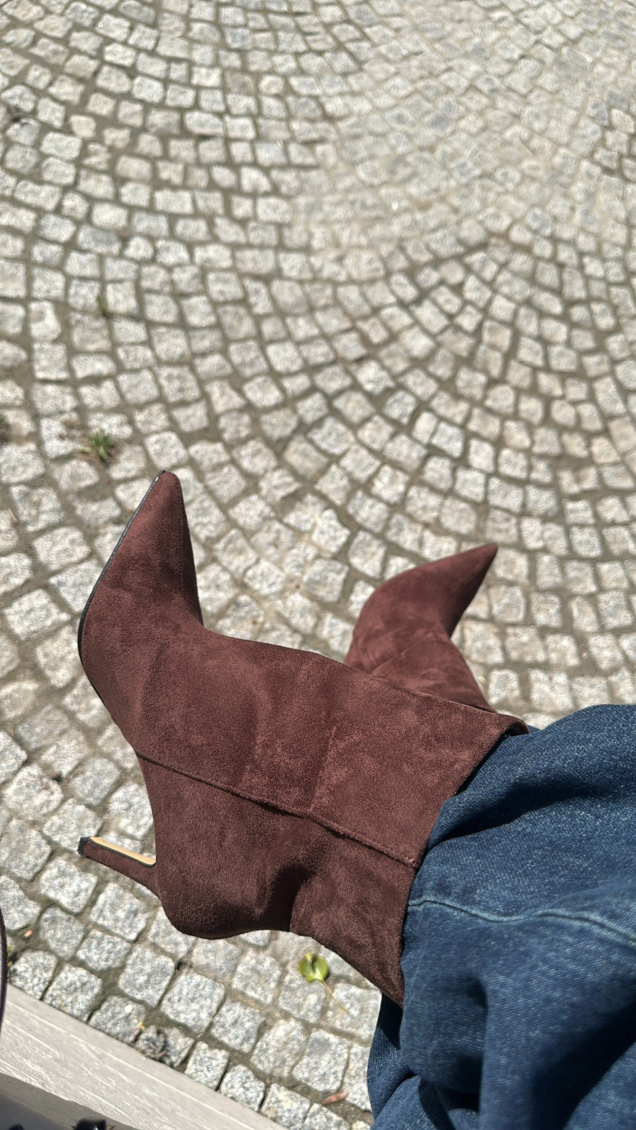 Acı Kahve Süet Bootie