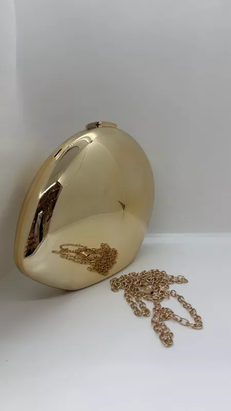 Gold Metal Çanta