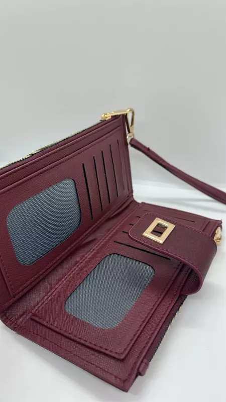 Bordo Cüzdan 