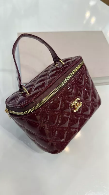 Bordo Kutu Çanta