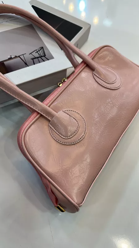 Pembe Baget Çanta