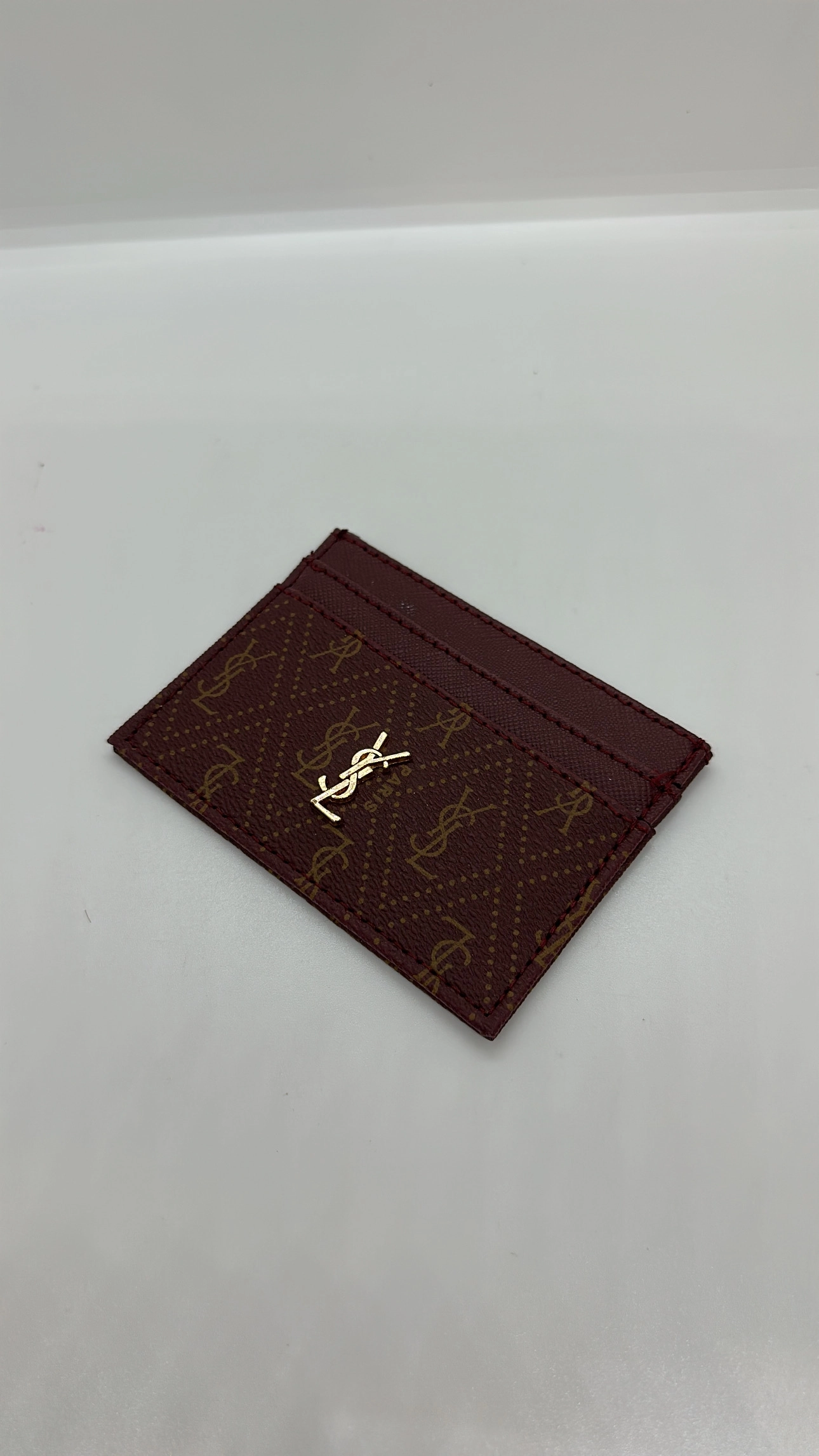 Bordo Gold Detaylı Kartlık