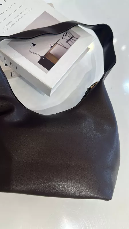 Acı kahve  Deri Orta Boy Çanta