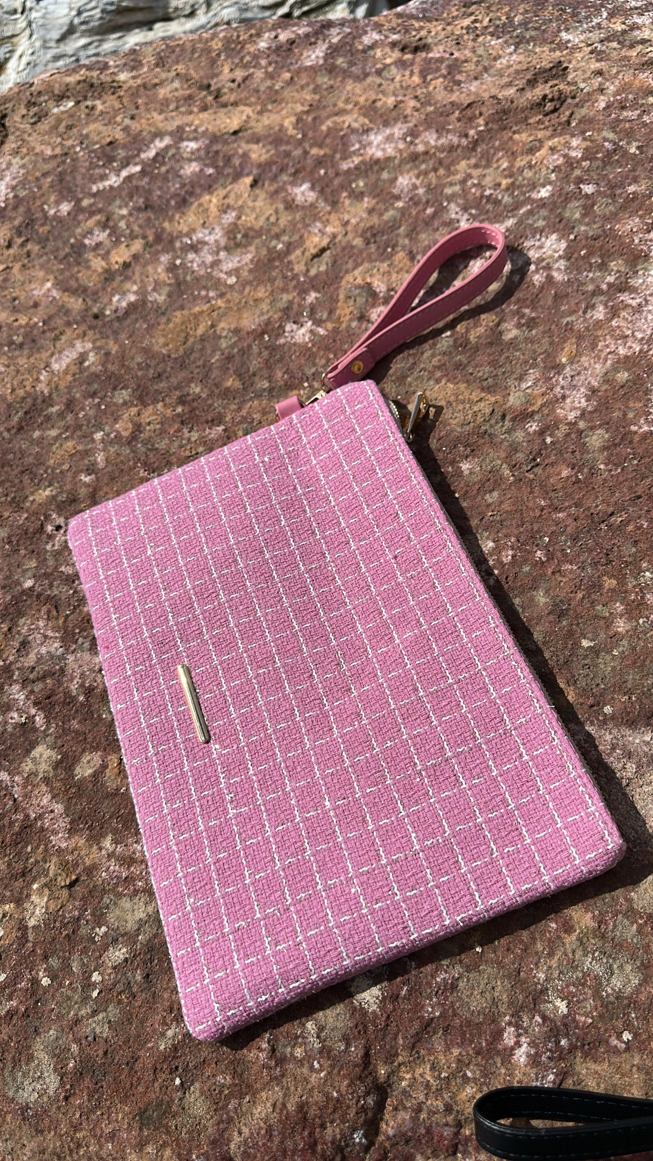 Pembe Portföy Çanta