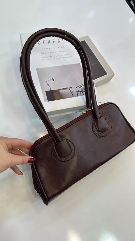Bordo Baget Çanta