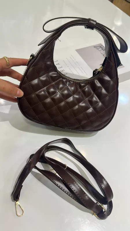 Acı Kahve Fiyonk Detaylı Çanta