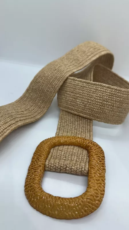 Hasır Tokalı Kemer