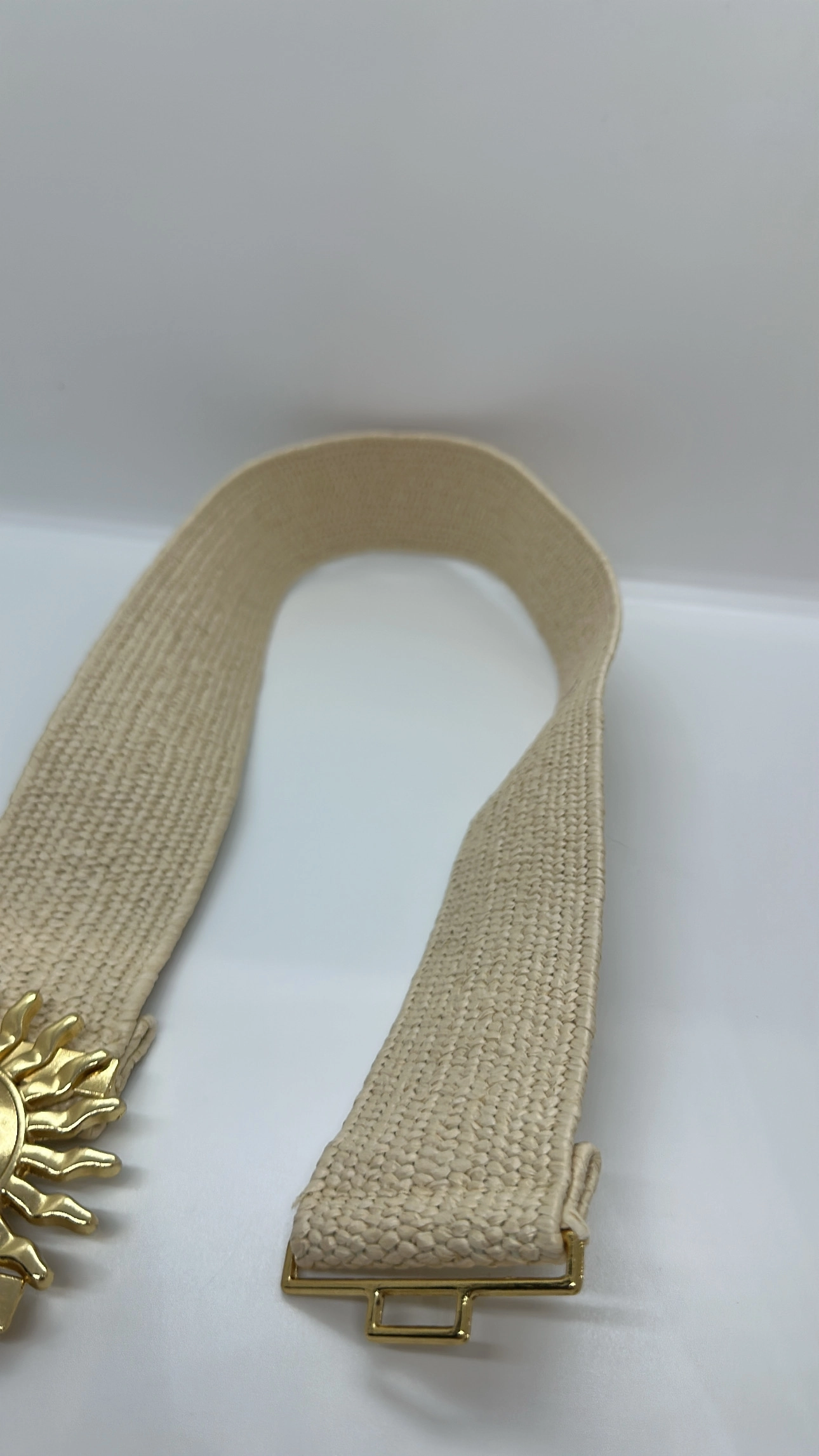 Hasır Gold Detaylı Kemer