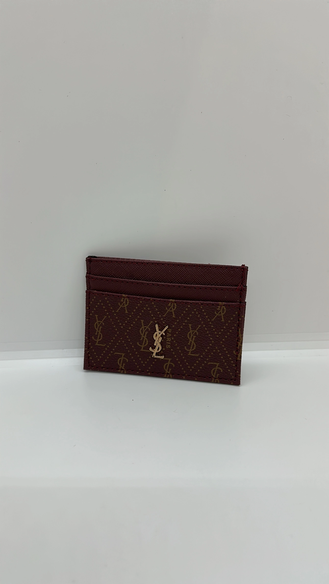Bordo Gold Detaylı Kartlık