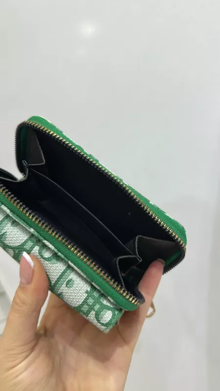 Yeşil Dior Cüzdan