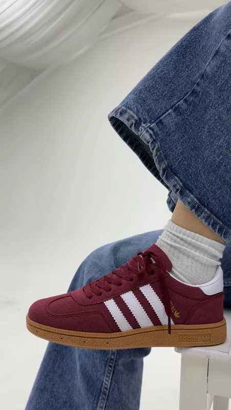 Bordo Spor Ayakkabı