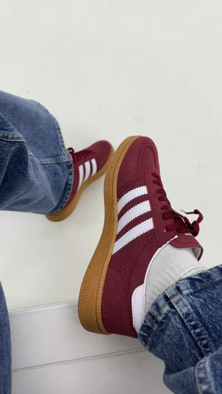 Bordo Spor Ayakkabı