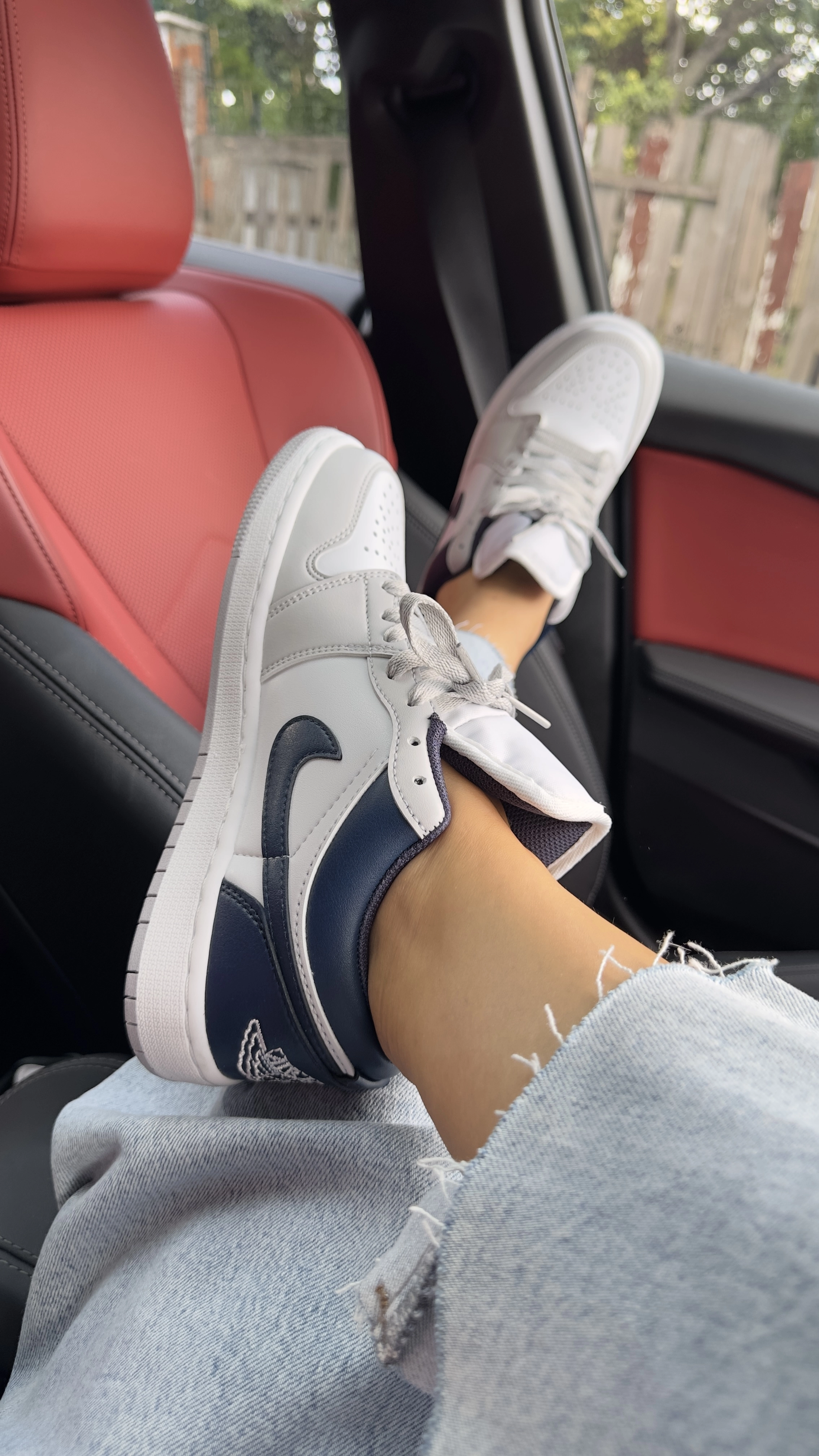 Gri Lacivert Jorda.n Spor Ayakkabı