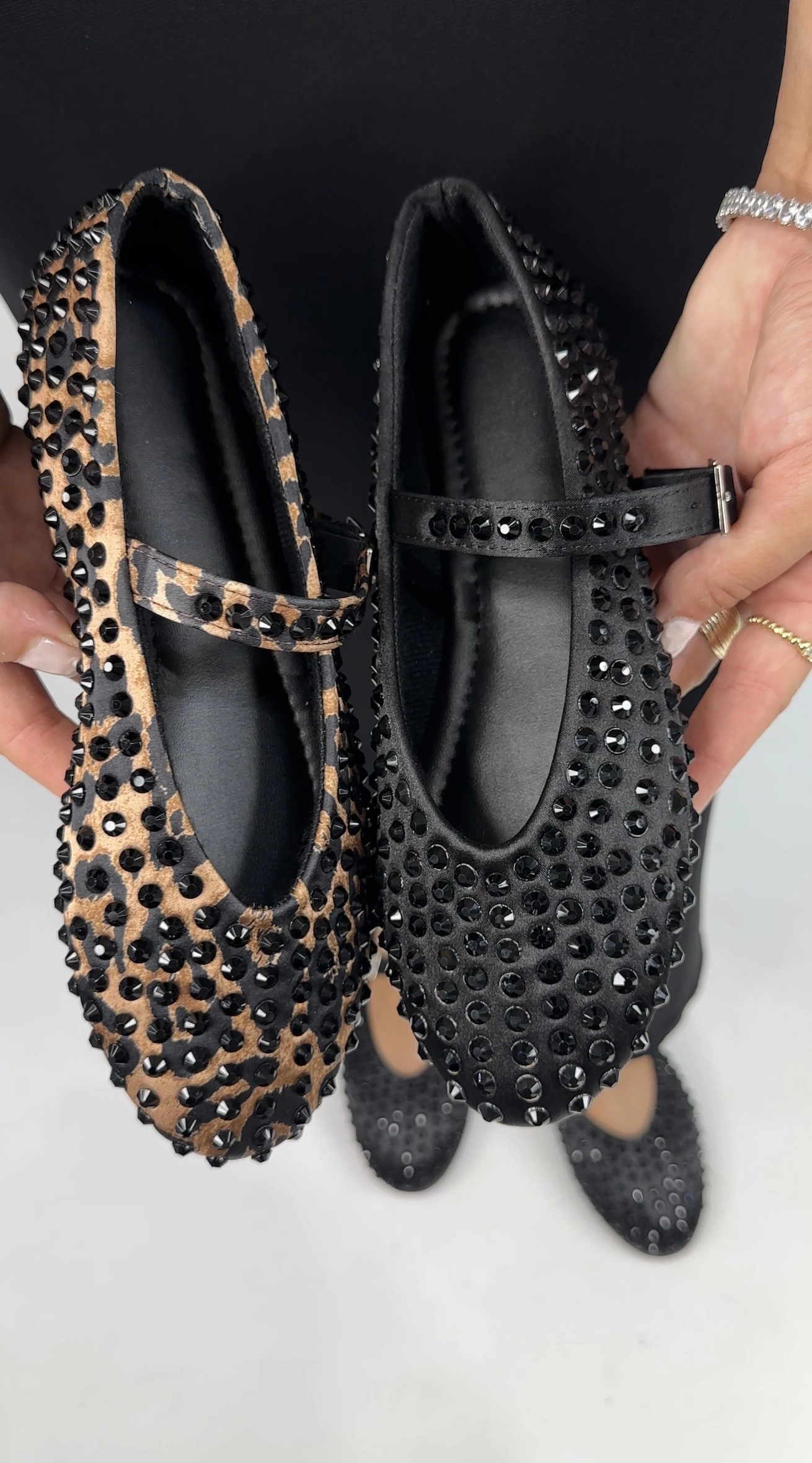 Leopar Taşlı Babet 