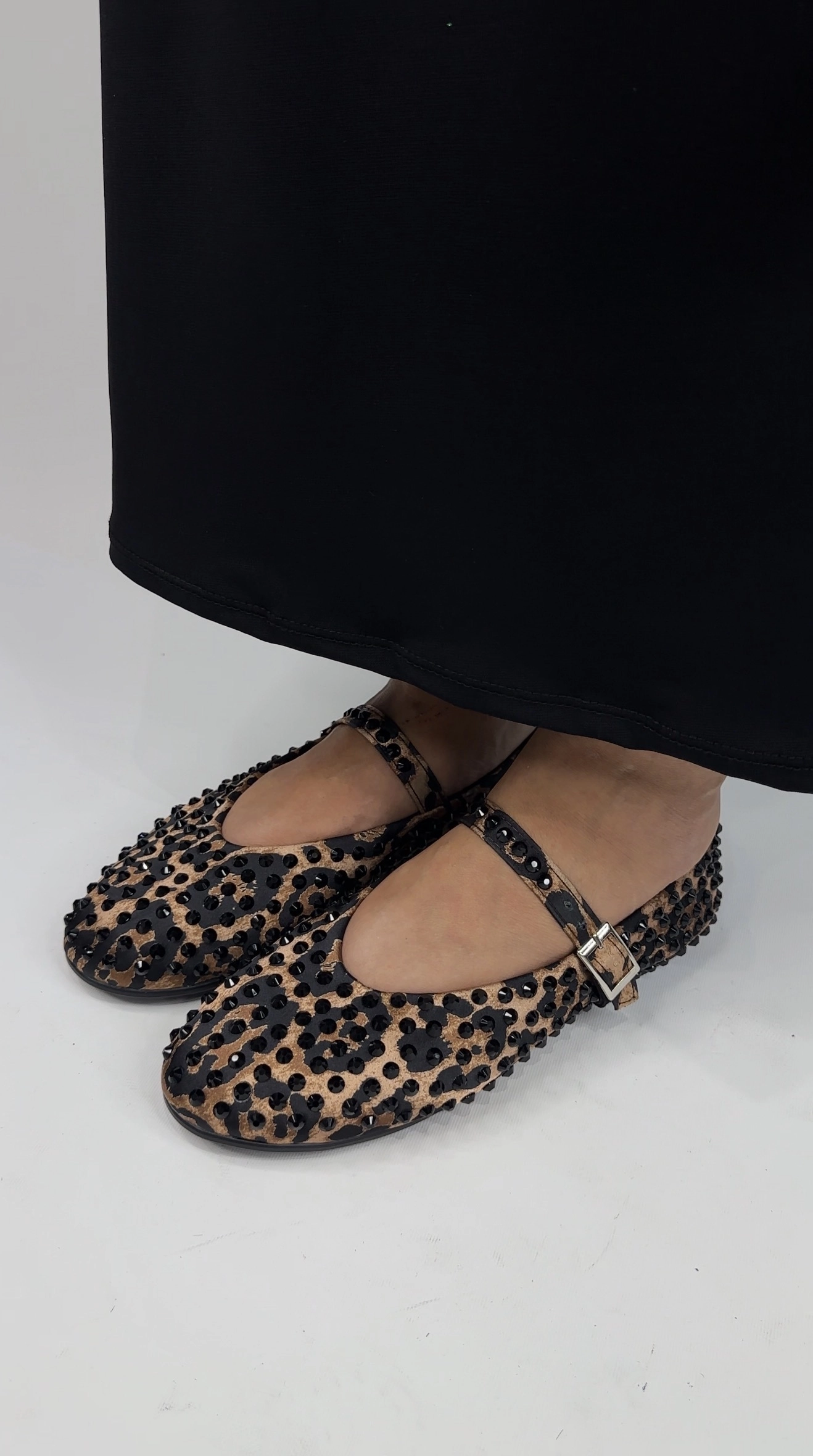Leopar Taşlı Babet 