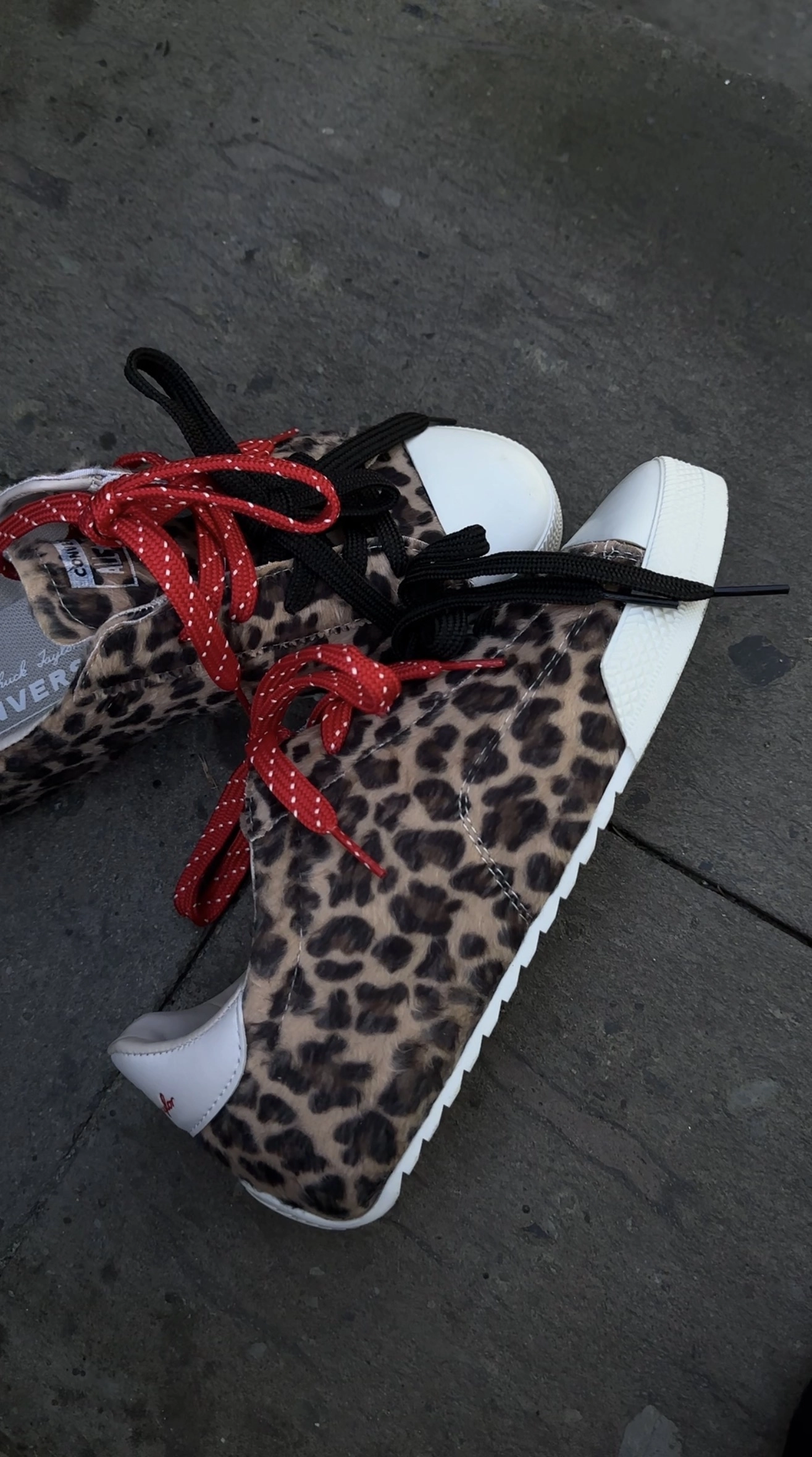 Leopar Convers.e Spor Ayakkabı