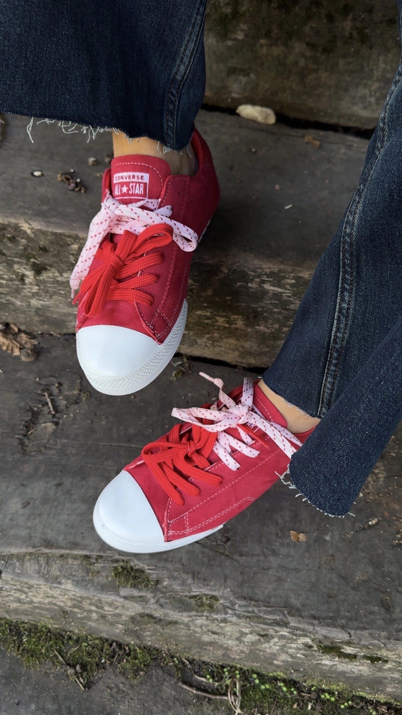 Kırmızı Convers.e Spor Ayakkabı