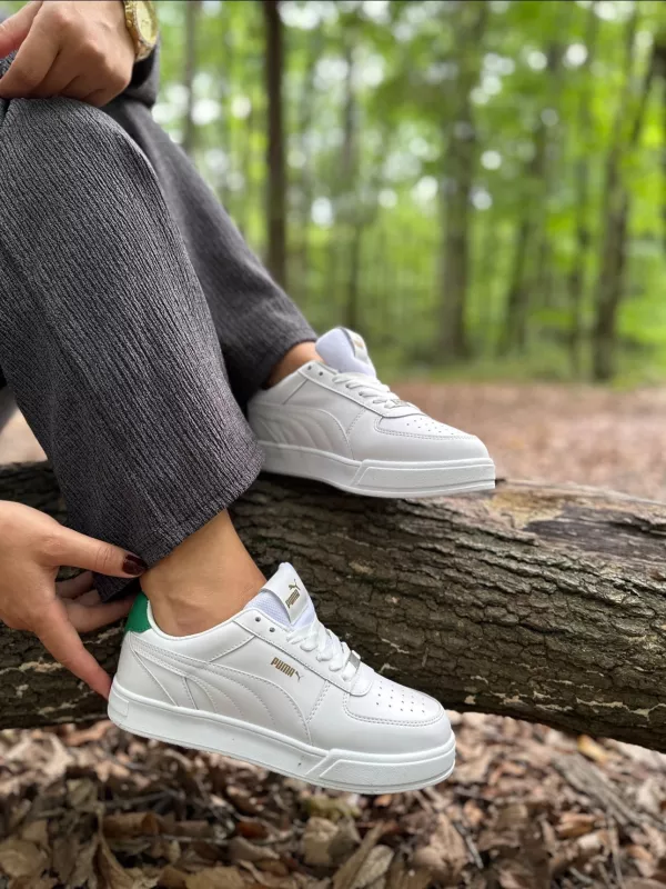 Beyaz Yeşil Puma Spor