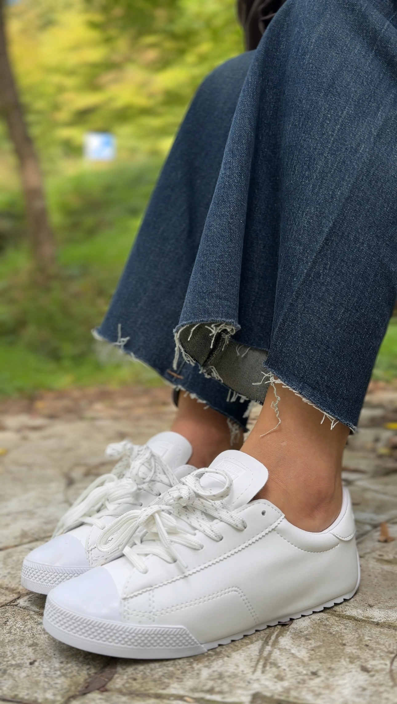 Beyaz Convers.e Spor Ayakkabı