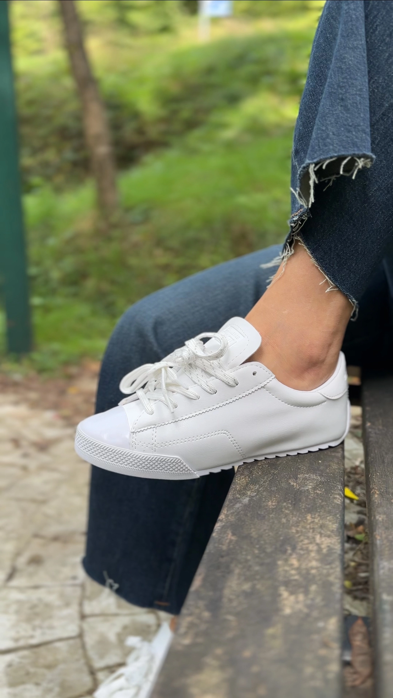 Beyaz Convers.e Spor Ayakkabı