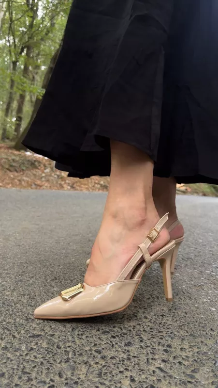 Nude Valentino Topuklu 