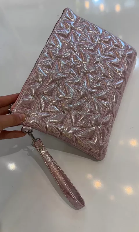 Pembe Yıldız Detaylı Portföy Çanta