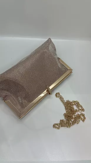 Acı Kahve Saten Çanta