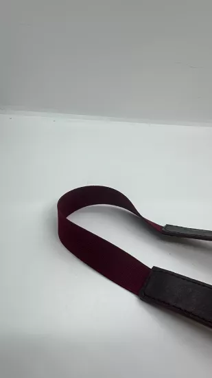 Bordo Lastikli Kemer