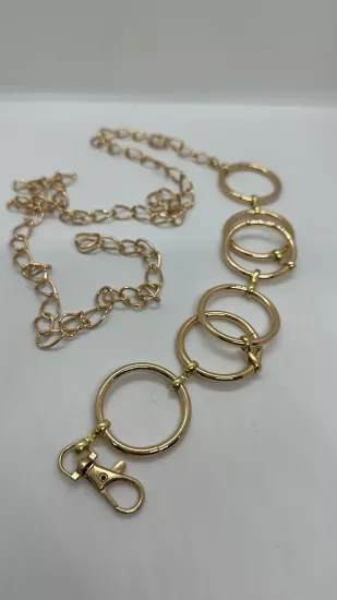 Gold Zincir Halka Kemer 