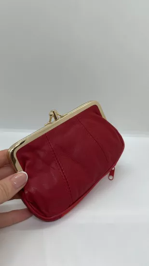 Kırmızı Cüzdan Çanta Model