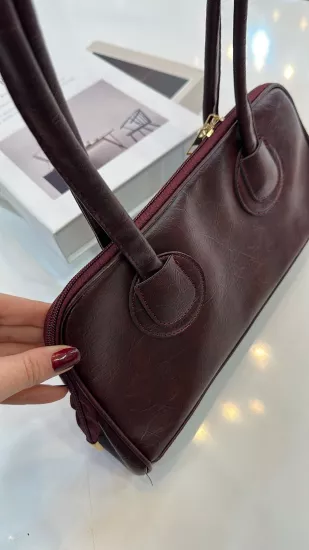 Bordo Baget Çanta