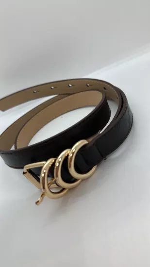 Acı Kahve Gold Detaylı Kemer