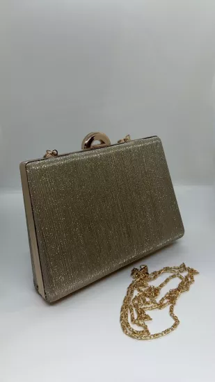 Gold Abiye Çantası 