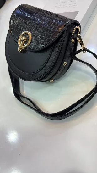 Siyah Kroko Çanta Modeli